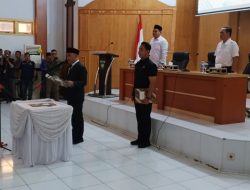 Bupati Bungo H.Dedy Putra, SH, M.Kn. Lantik 36 Pejabat Eselon III & IV Nanang dilantik Kepala UPT Pasar Muara Bungo