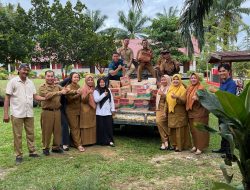 SDN 200/II Embacang Gedang. Salurkan Bencana Alam Sumatera. Lewat Posko Bungo Baru Peduli.