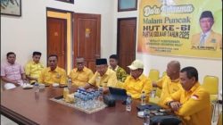 Ketua DPD Golkar Provinsi Jambi Cek Endra Terima SK dari DPP Golkar, Ivan Wirata Sektretaris, Pahrul Rozi Bendahara