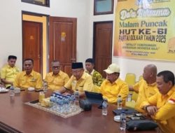 Ketua DPD Golkar Provinsi Jambi Cek Endra Terima SK dari DPP Golkar, Ivan Wirata Sektretaris, Pahrul Rozi Bendahara