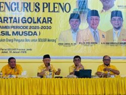 Pleno Perdana Golkar Jambi, Cek Endra Tegaskan Soliditas dan Konsolidasi Menuju Pemilu 2029
