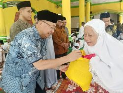Berbagi Kebaikan di Ponpes Nurul Jadid Singkut, Ustadz Imam Hambali : Pak Cek Endra Selalu Aktif Memikirkan Kita