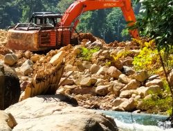 PETI di Batang Bungo Kec Batilu Dan Rantau Pandan.Diduga Kebal Hukum, Alat Berat Beroperasi Terang-Terangan