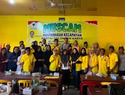 Muscam Golkar Kecamatan Rimbo Tengah, Aklamasi Rahmaini sebagai Ketua Partai Golkar Kec.Rimbo Tengah