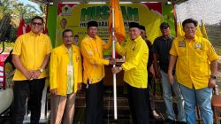 Muscam Partai Golkar kec. Pelepat Ilir. Triyono,S.Pd,M.Pd.I Terpilih Aklamasi Siap Pimpin Golkar di Kec. Pelepat Ilir.,