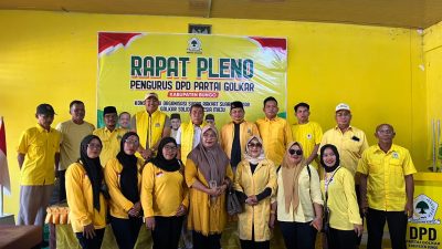 Rapat Pleno Golkar Kab. bungo, siapkan Revitalisasi Kepengurusan: Roda Organisasi Diharapkan Makin Kuat dan Solid